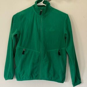 McKinley zip up green jacket youth size small